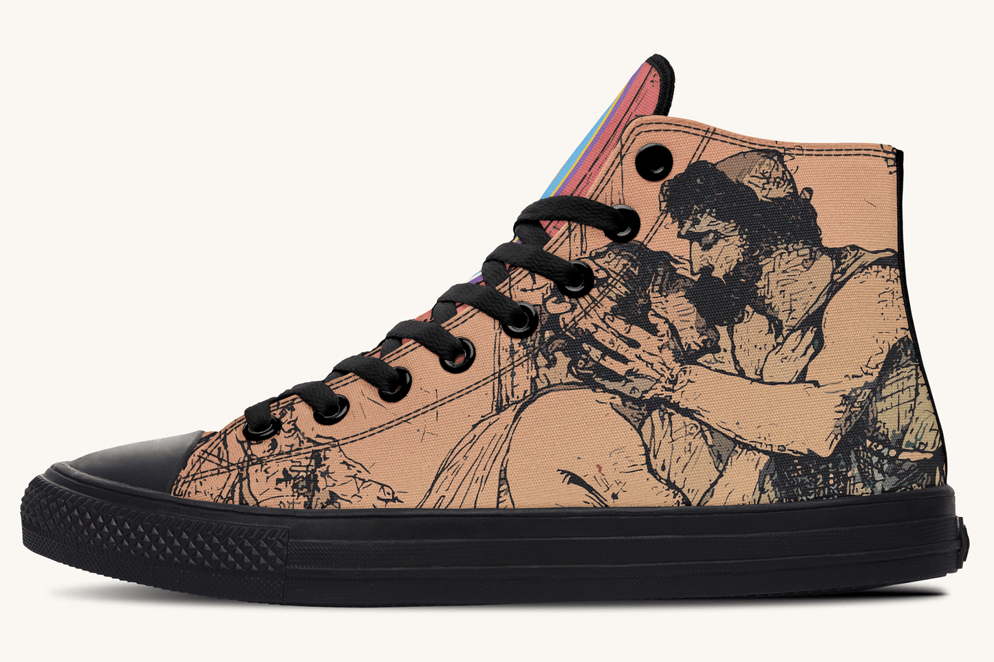 Home But Not Whole Hightops - Jaded Lament