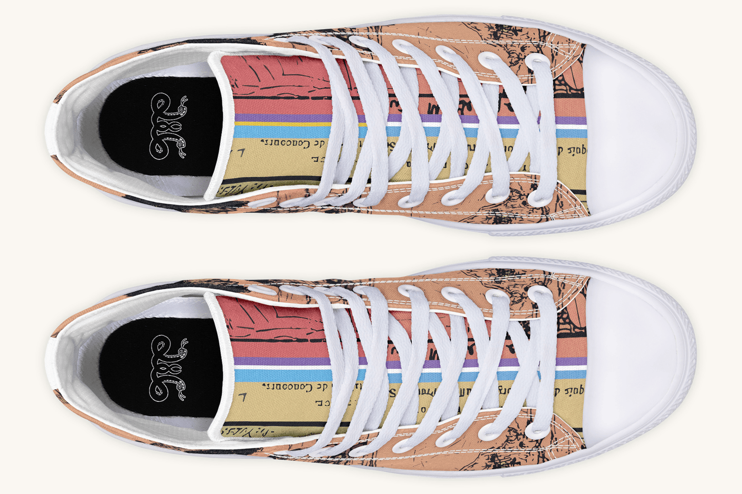 Home But Not Whole Hightops - Jaded Lament