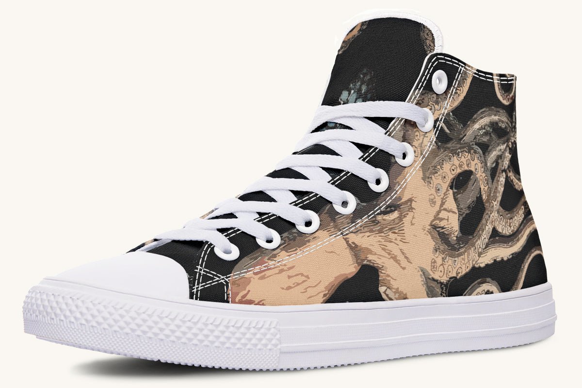 Kraken Unleashed Black Hightops - Jaded Lament