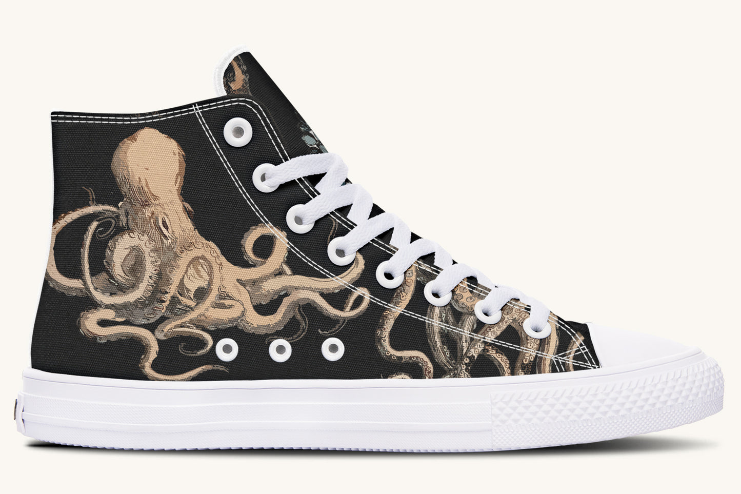 Kraken Unleashed Black Hightops - Jaded Lament