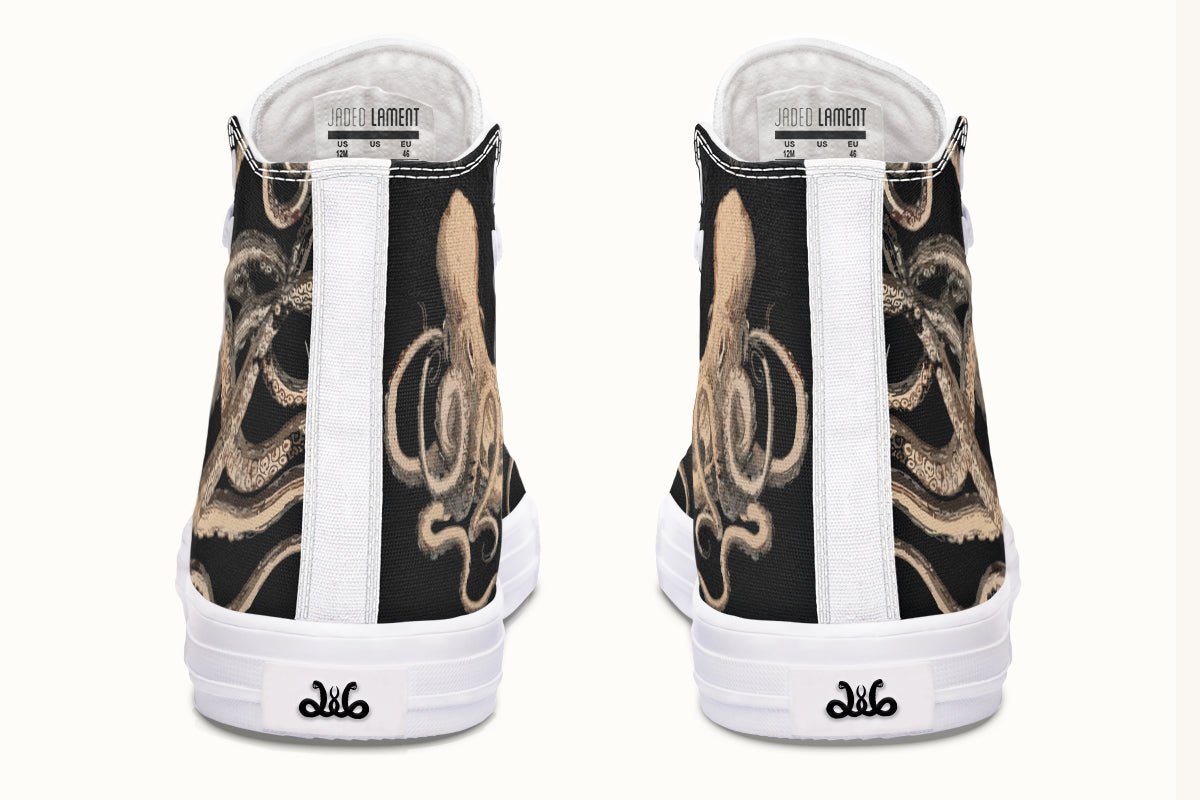 Kraken Unleashed Black Hightops - Jaded Lament