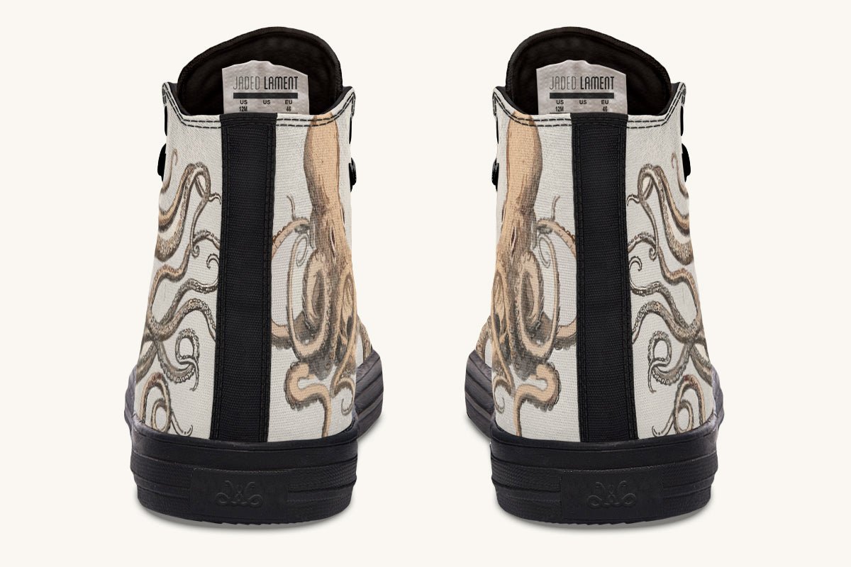 Kraken Unleashed Light Brown Hightops - Jaded Lament