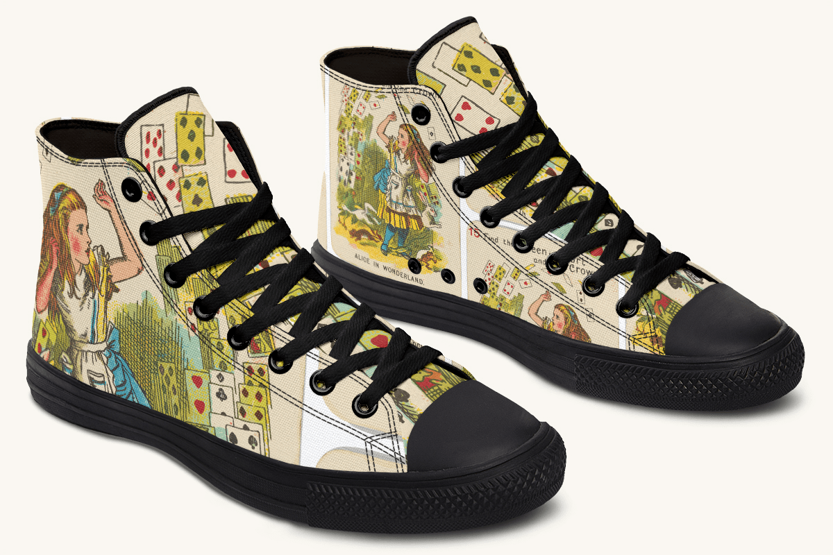 Let The Cards Fall Hightops - Jaded Lament