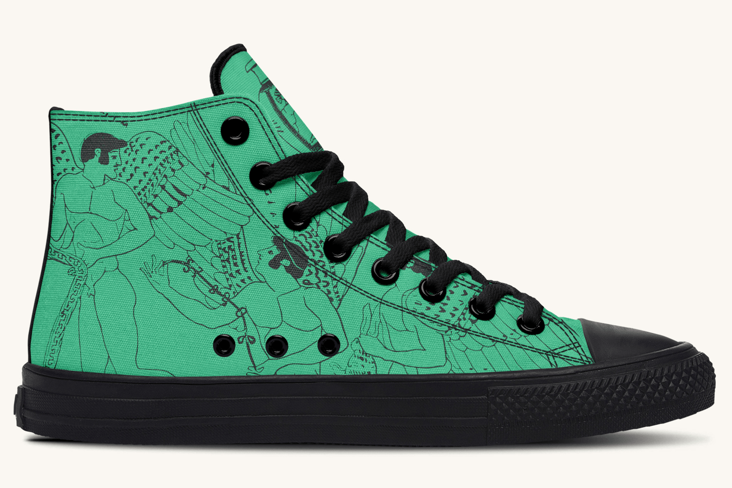 Love Gods in Flight Hightops - Jaded Lament