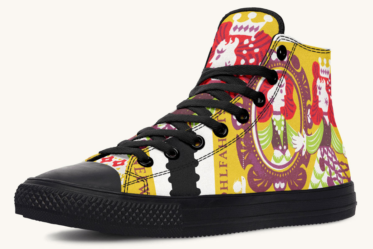 Mirrored Kingdom Hightops - Jaded Lament