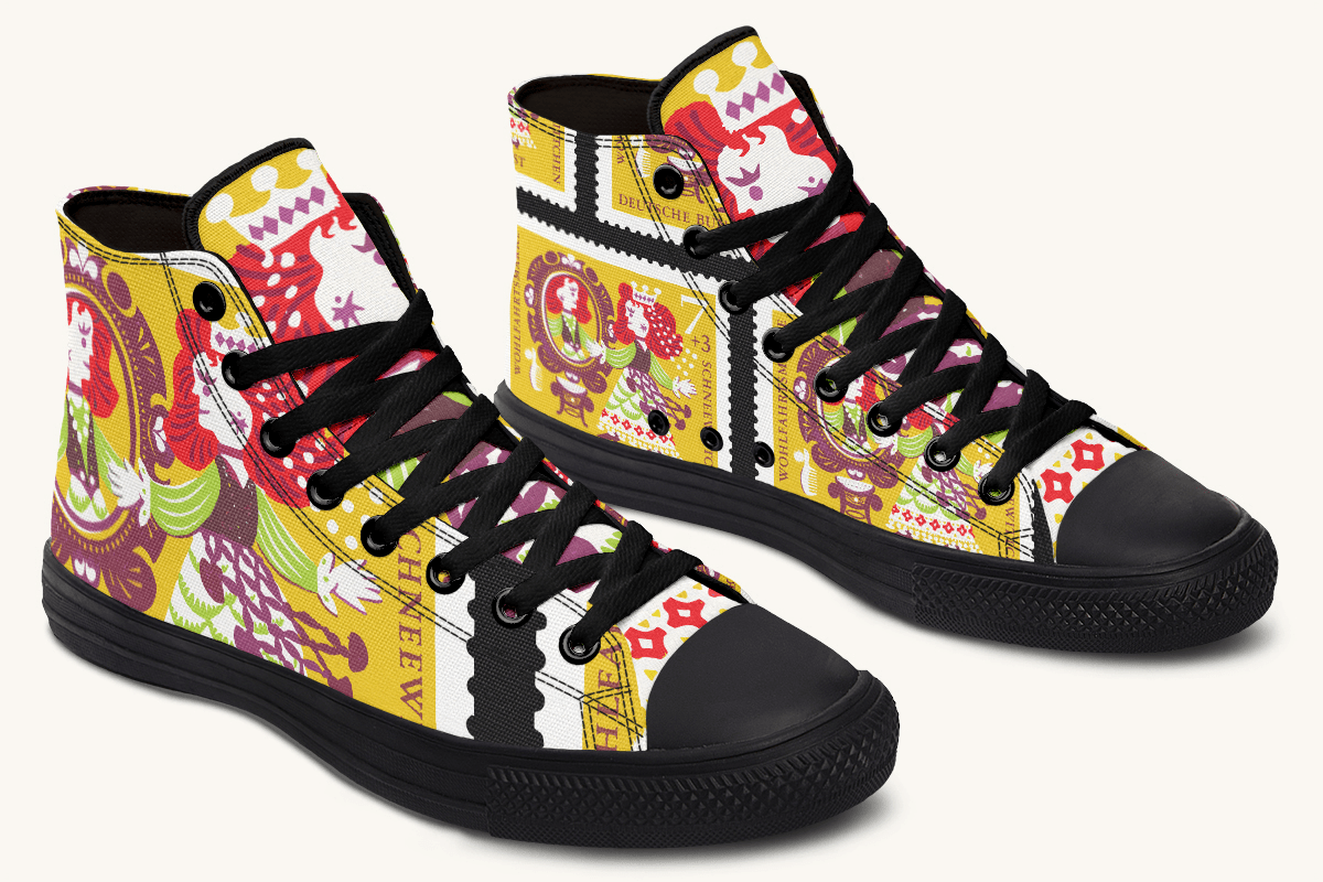 Mirrored Kingdom Hightops - Jaded Lament