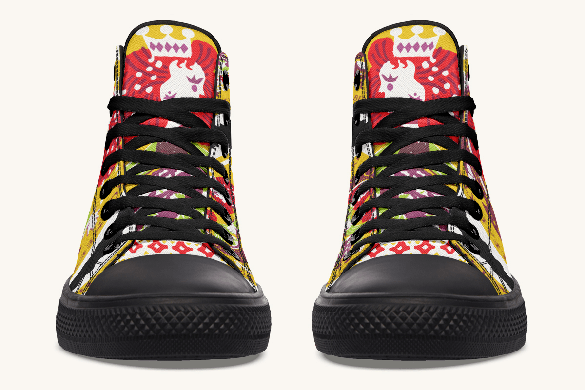 Mirrored Kingdom Hightops - Jaded Lament