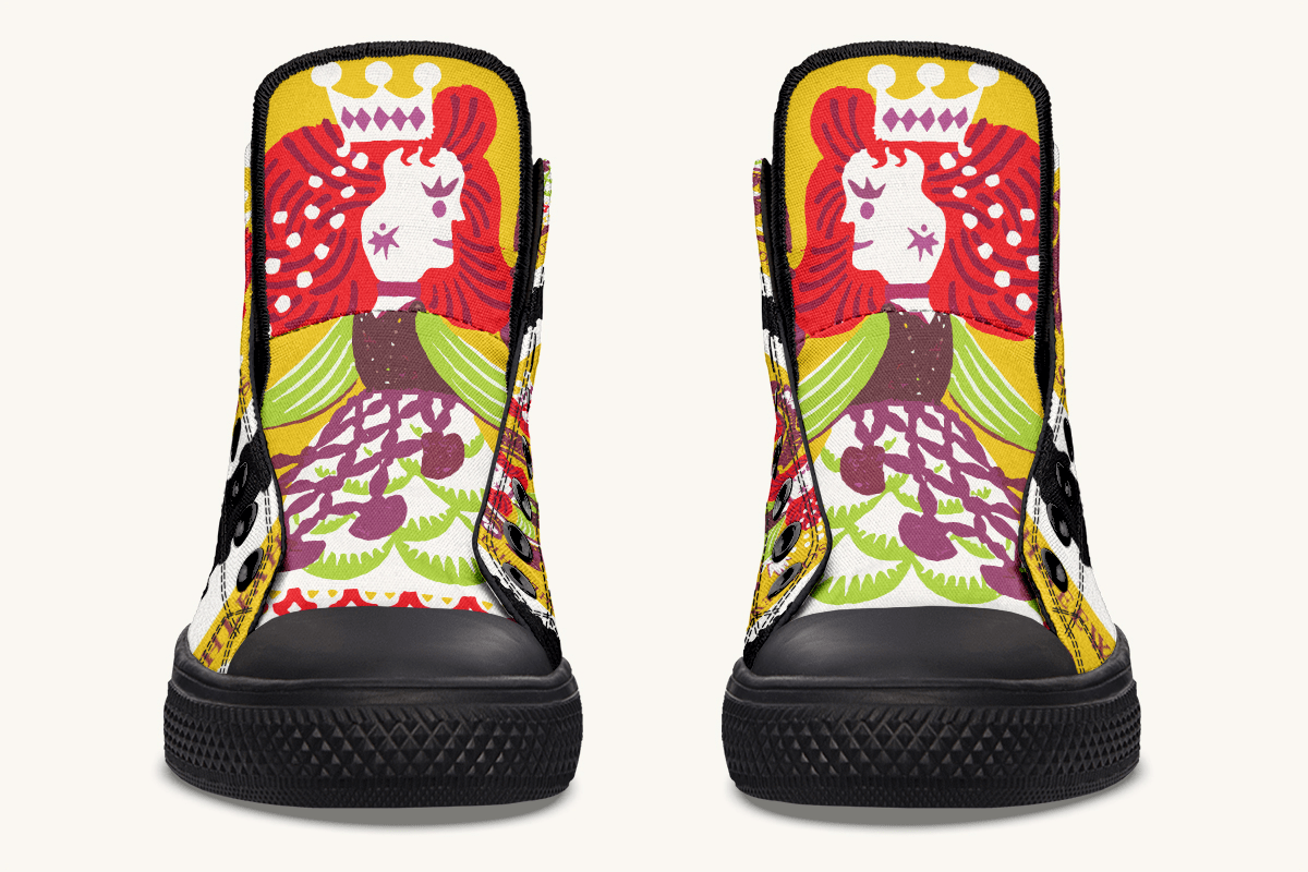 Mirrored Kingdom Hightops - Jaded Lament