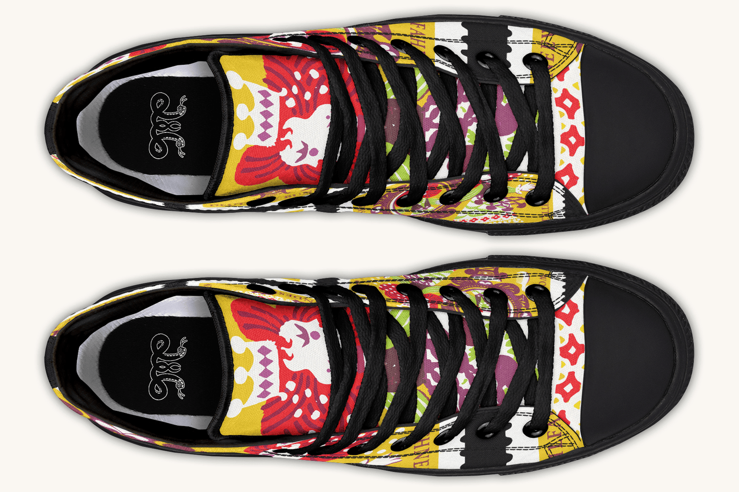 Mirrored Kingdom Hightops - Jaded Lament