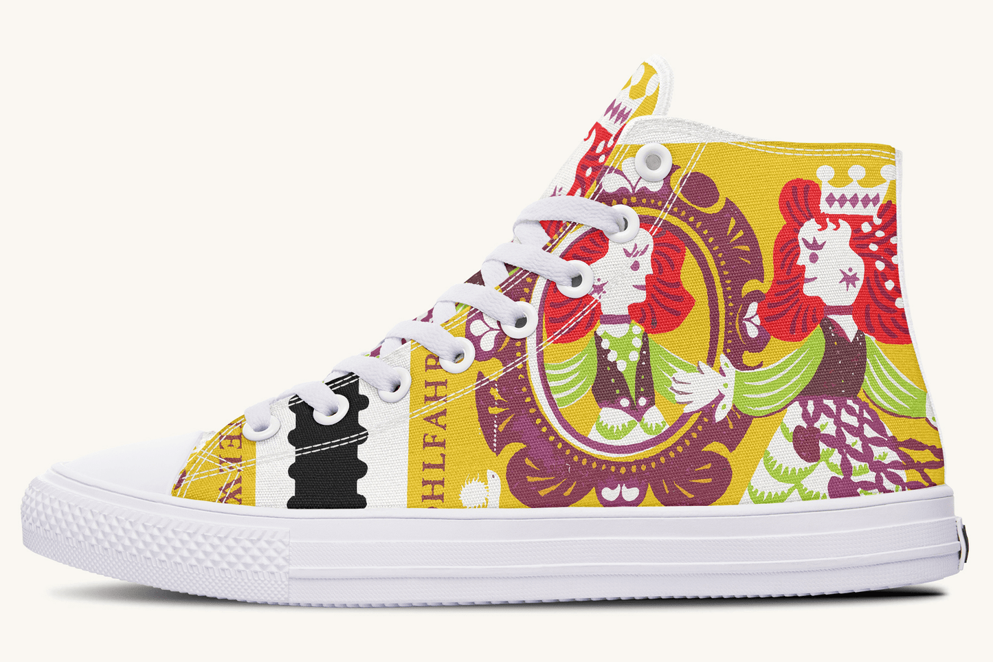 Mirrored Kingdom Hightops - Jaded Lament