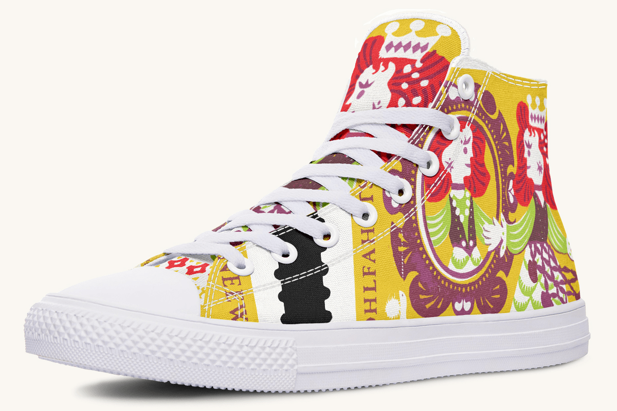 Mirrored Kingdom Hightops - Jaded Lament
