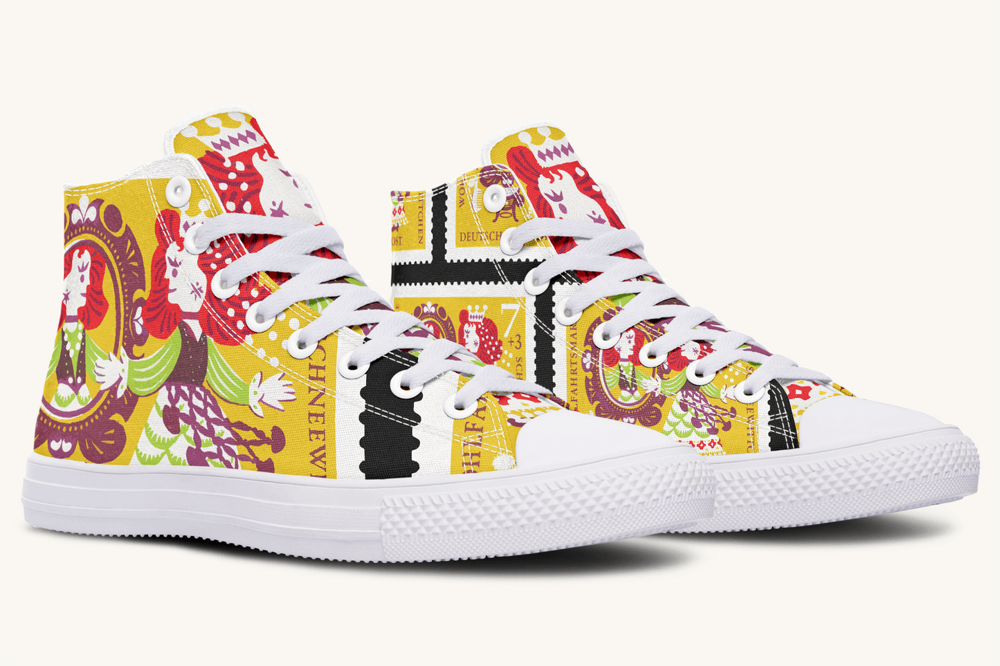 Mirrored Kingdom Hightops - Jaded Lament