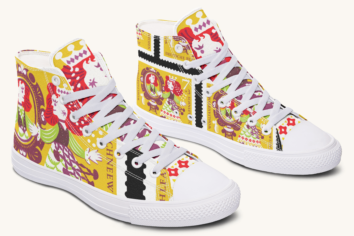 Mirrored Kingdom Hightops - Jaded Lament