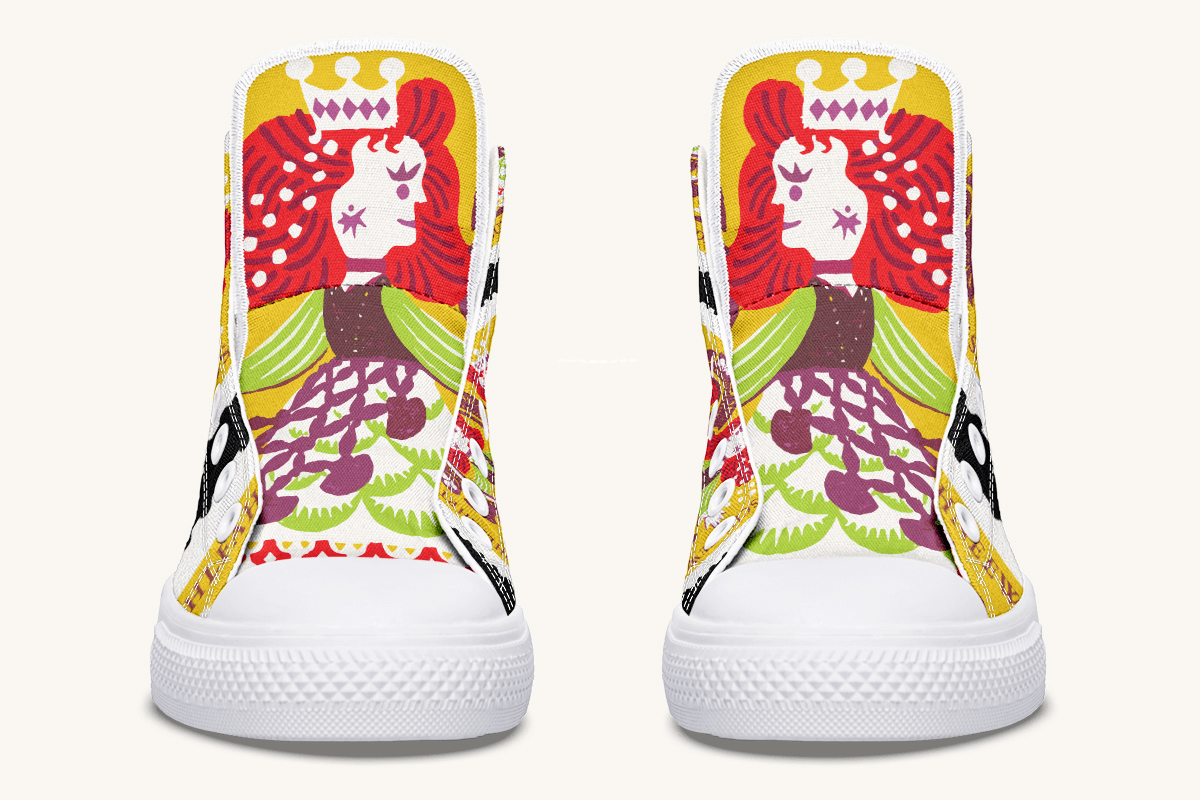 Mirrored Kingdom Hightops - Jaded Lament