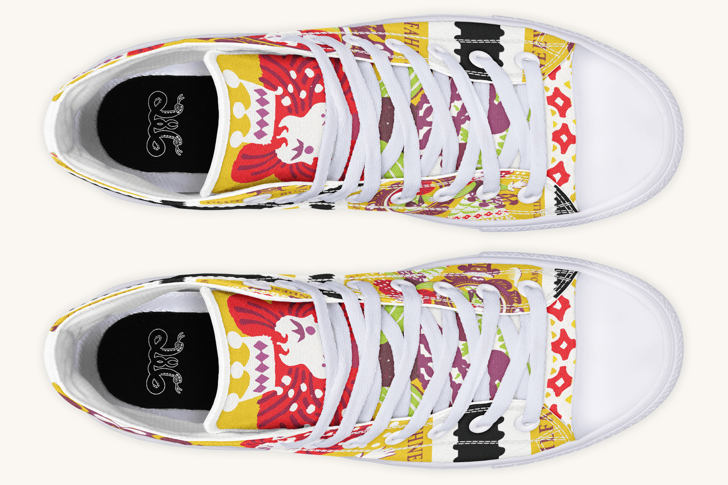 Mirrored Kingdom Hightops - Jaded Lament