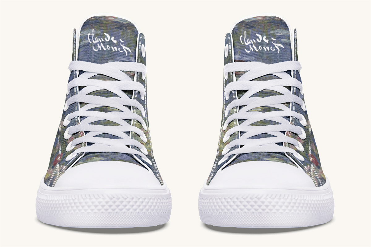 Stillness in Bloom Hightops - Jaded Lament