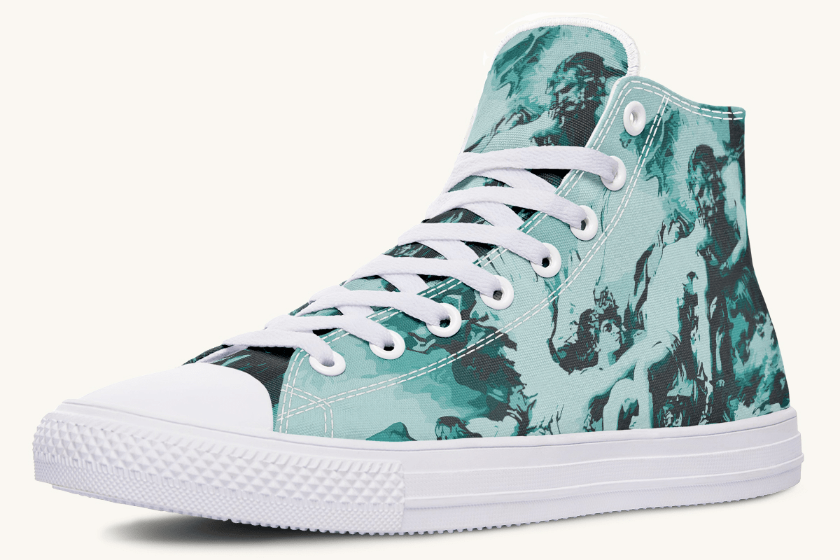 The Gods Bore Him Away Hightops - Jaded Lament