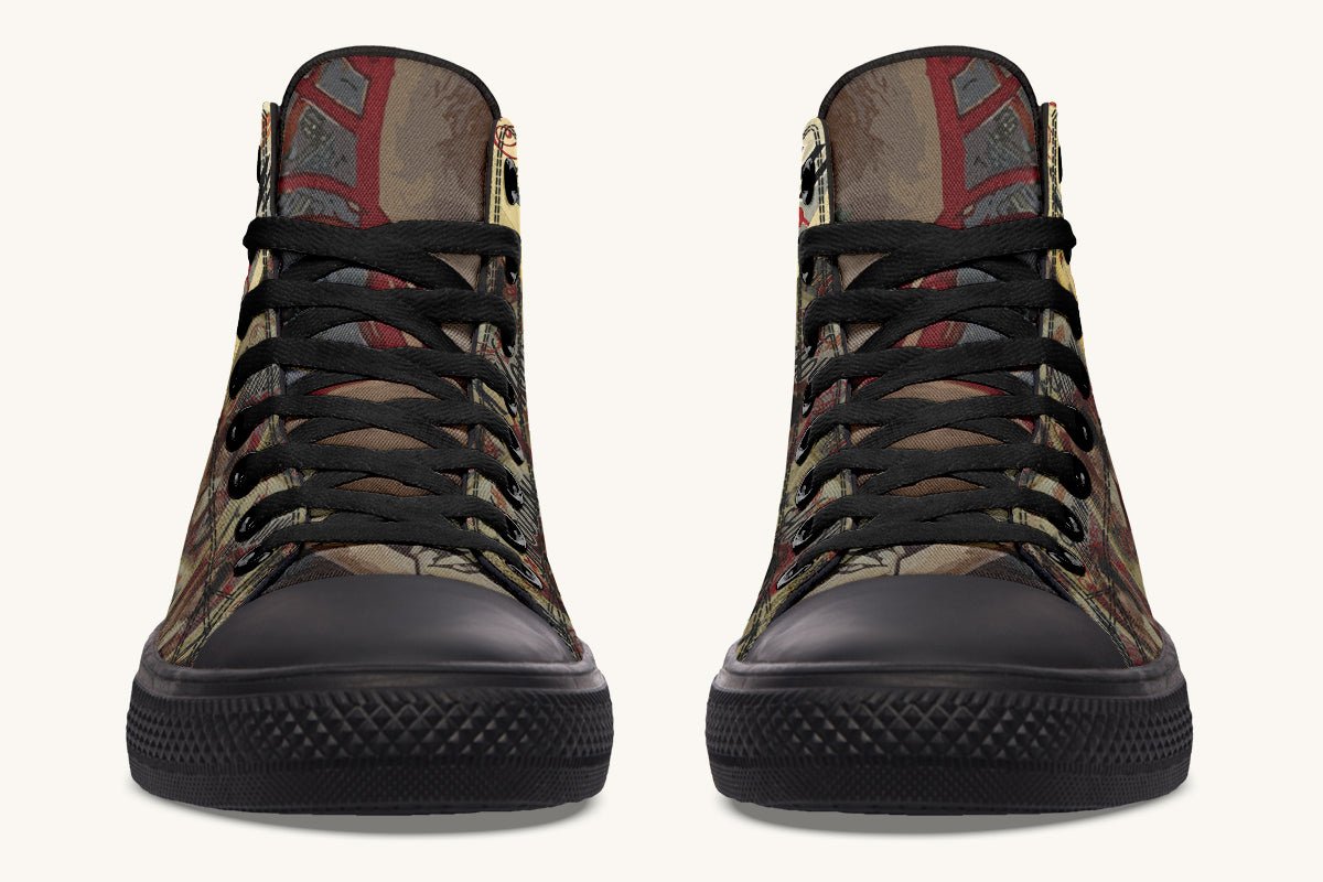 The King of Cards Harry Houdini Hightops