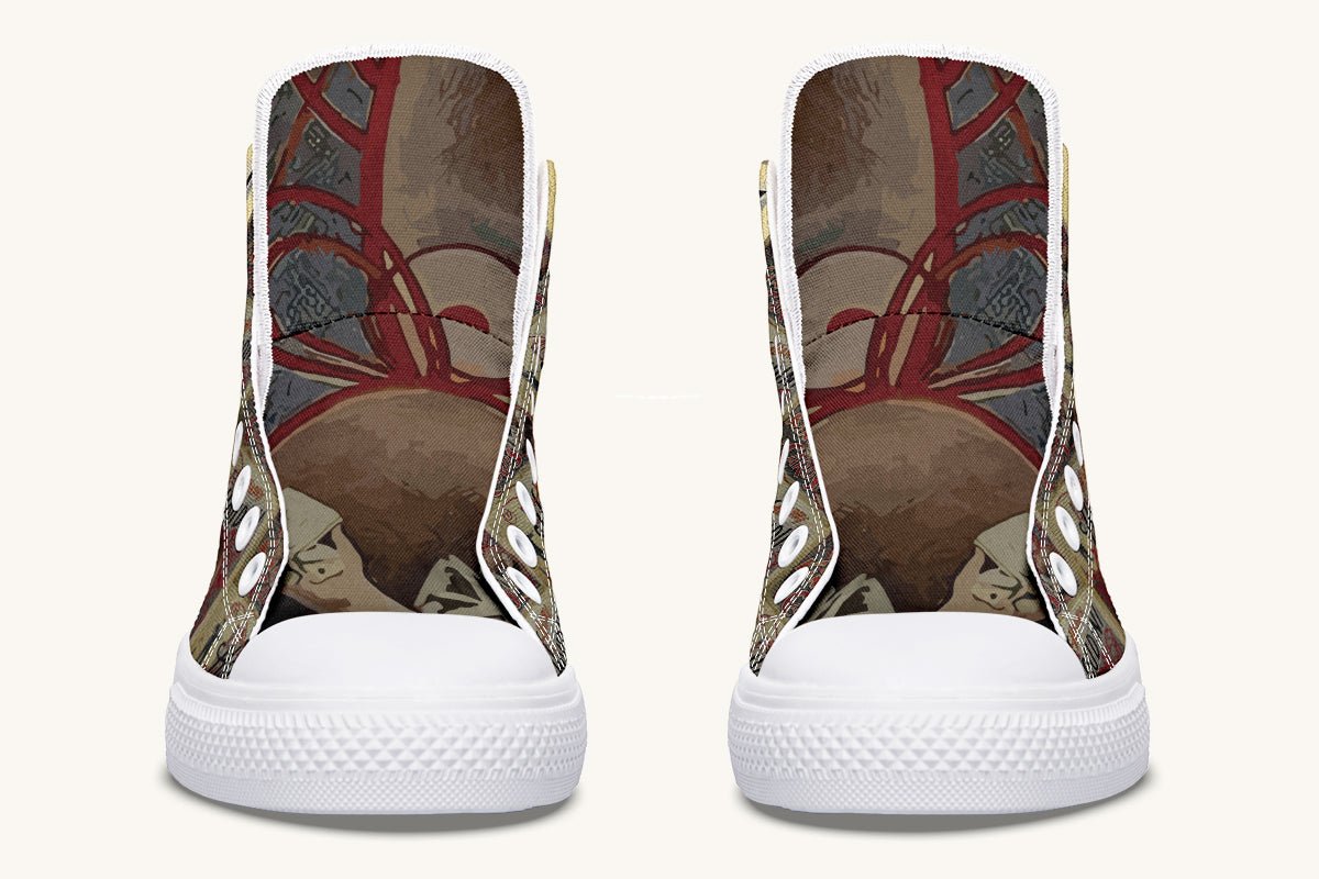 The King of Cards Harry Houdini Hightops - Jaded Lament