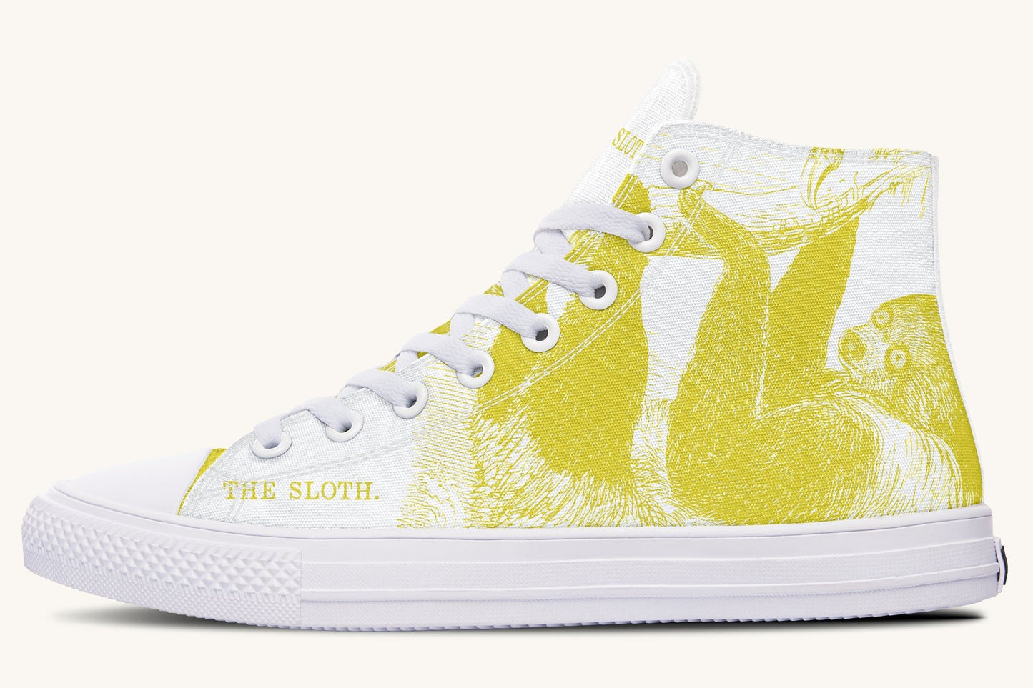 The Sloth Stays Soft Glow Hightops - Jaded Lament