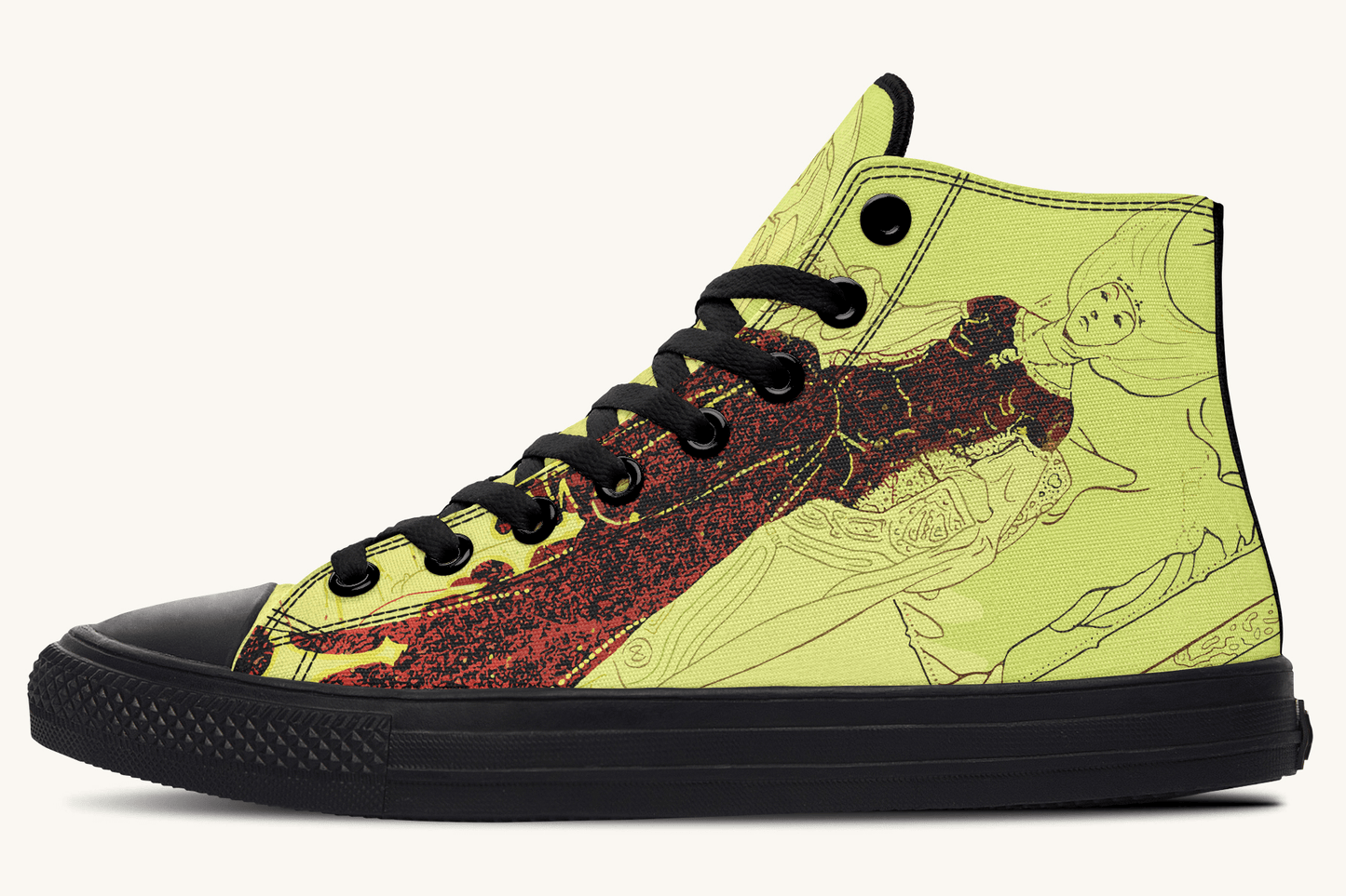 The Solemn Daughter High - Tops - Jaded Lament