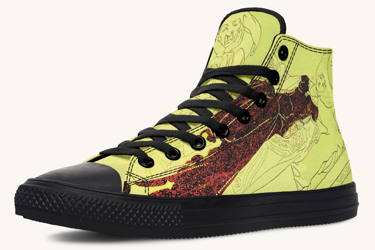 The Solemn Daughter High - Tops - Jaded Lament