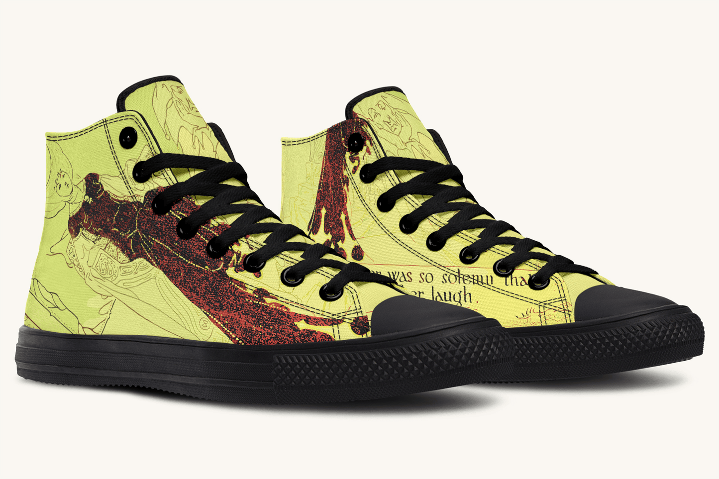 The Solemn Daughter High - Tops - Jaded Lament