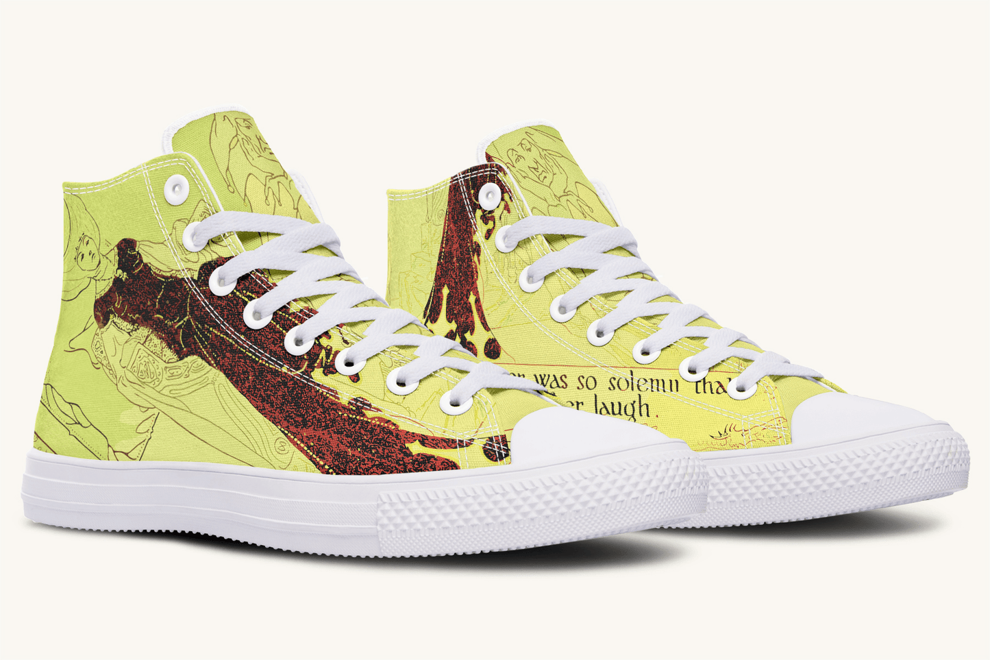 The Solemn Daughter High - Tops - Jaded Lament