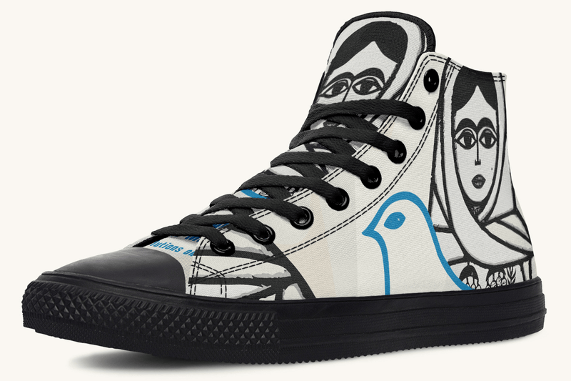 The Watching Woman Hightops - Jaded Lament