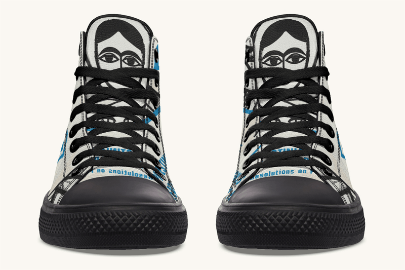 The Watching Woman Hightops - Jaded Lament