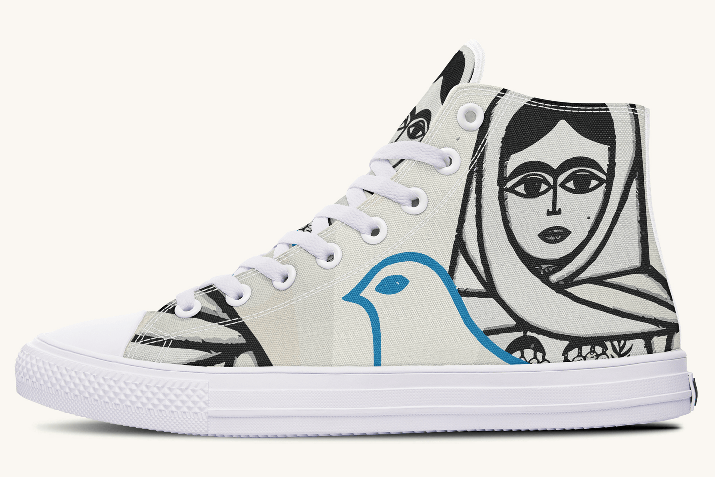 The Watching Woman Hightops - Jaded Lament
