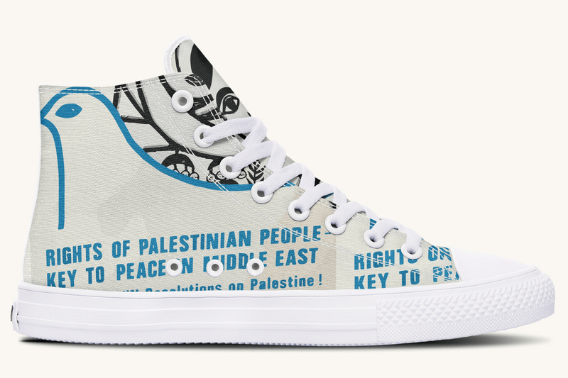 The Watching Woman Hightops - Jaded Lament