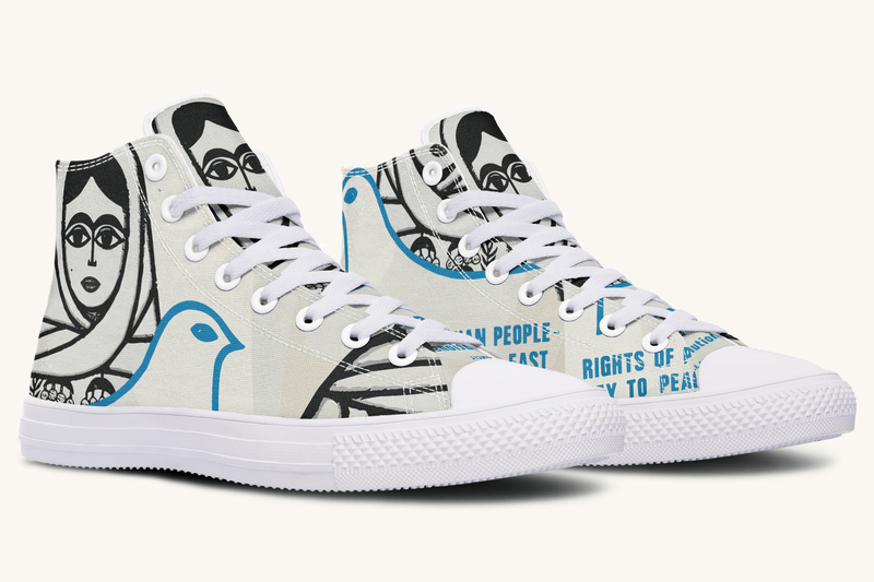 The Watching Woman Hightops - Jaded Lament