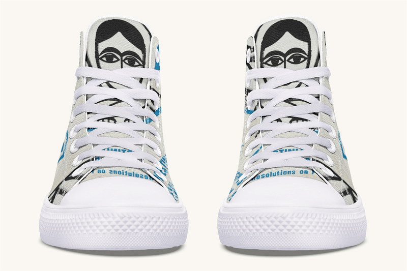 The Watching Woman Hightops - Jaded Lament