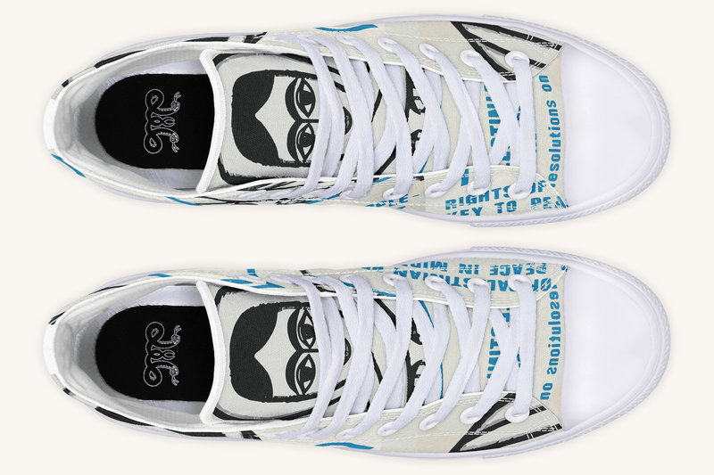 The Watching Woman Hightops - Jaded Lament