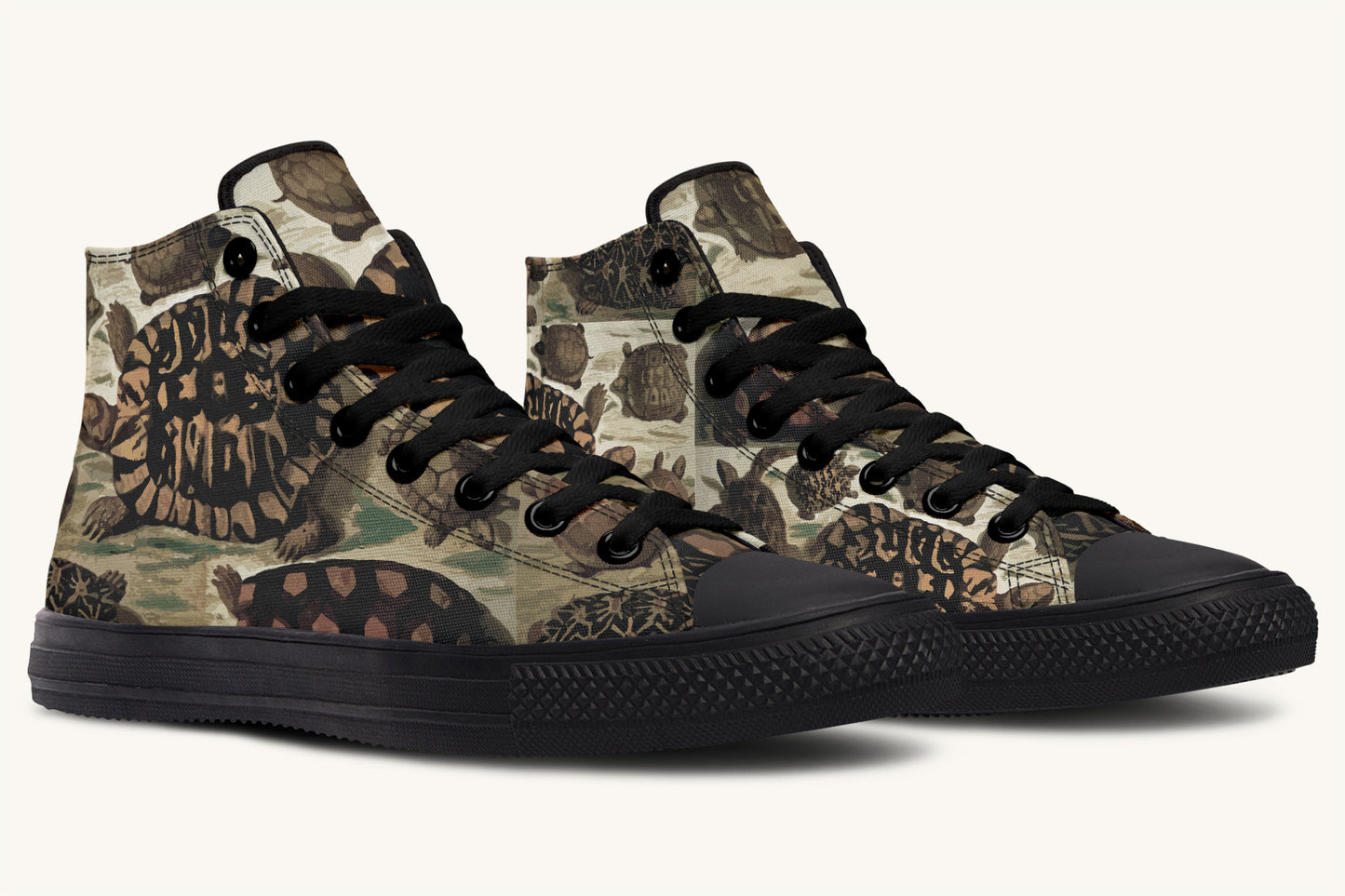 Turtle Time Vivid Hightops - Jaded Lament