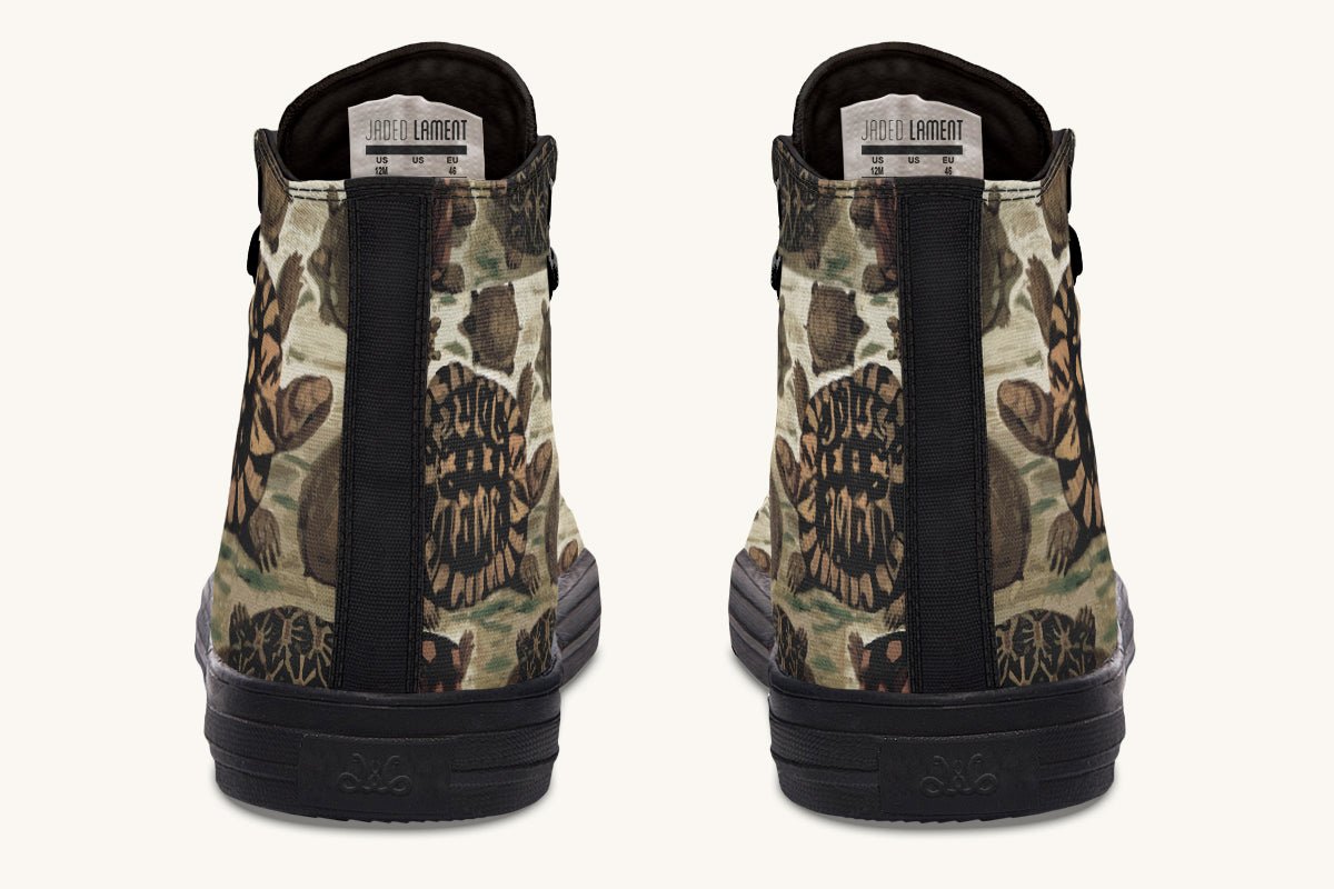 Turtle Time Vivid Hightops - Jaded Lament