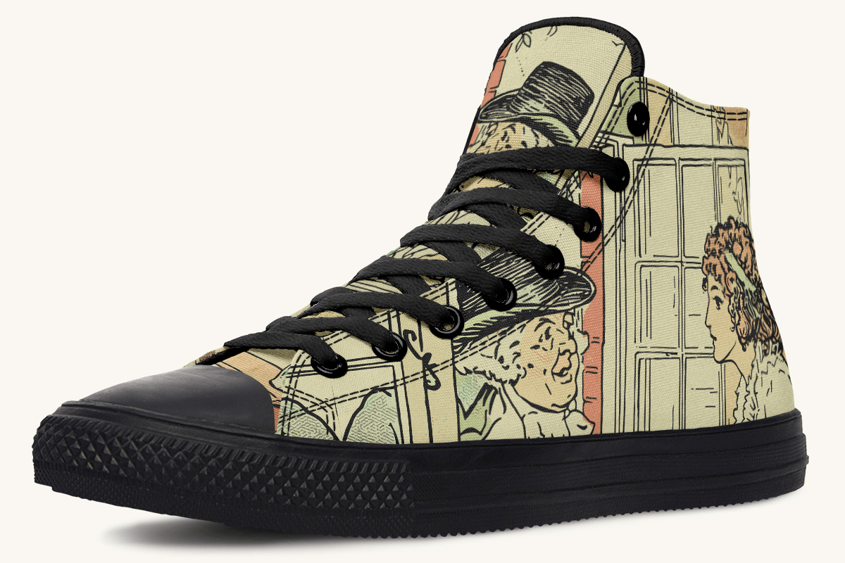 You May See Her If You Look This Way Hightops - Jaded Lament