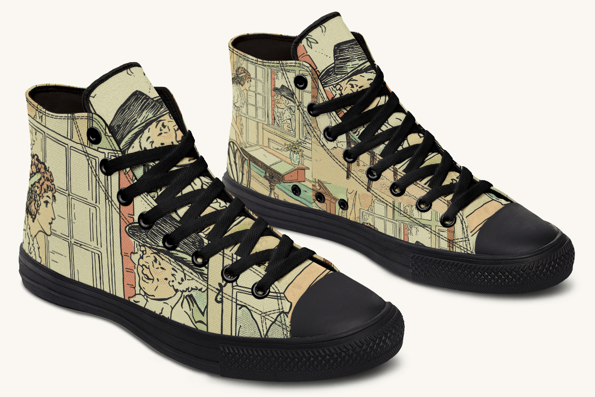 You May See Her If You Look This Way Hightops - Jaded Lament