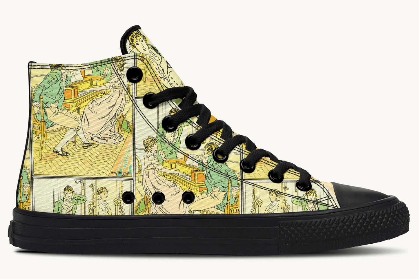 You Must Allow Me To Speak Hightops - Jaded Lament