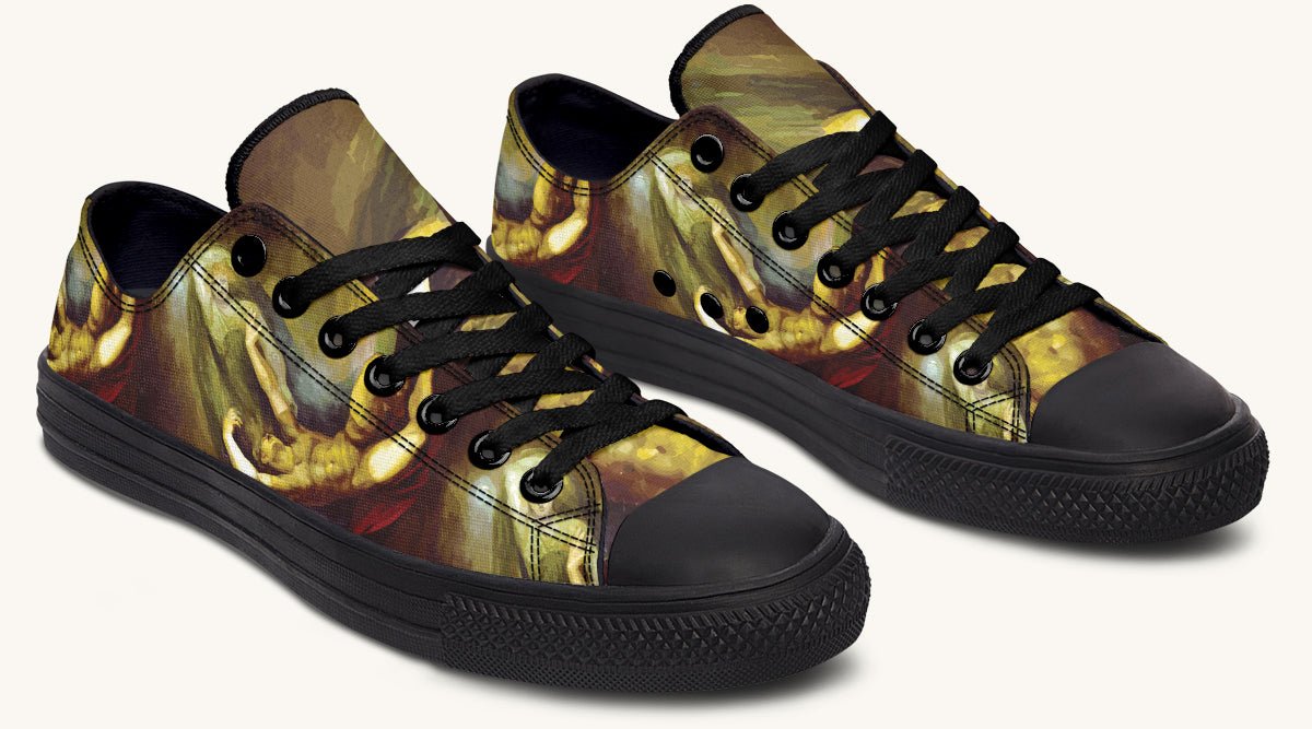 Achilles Weeps for Patroclus Lowtops - Jaded Lament