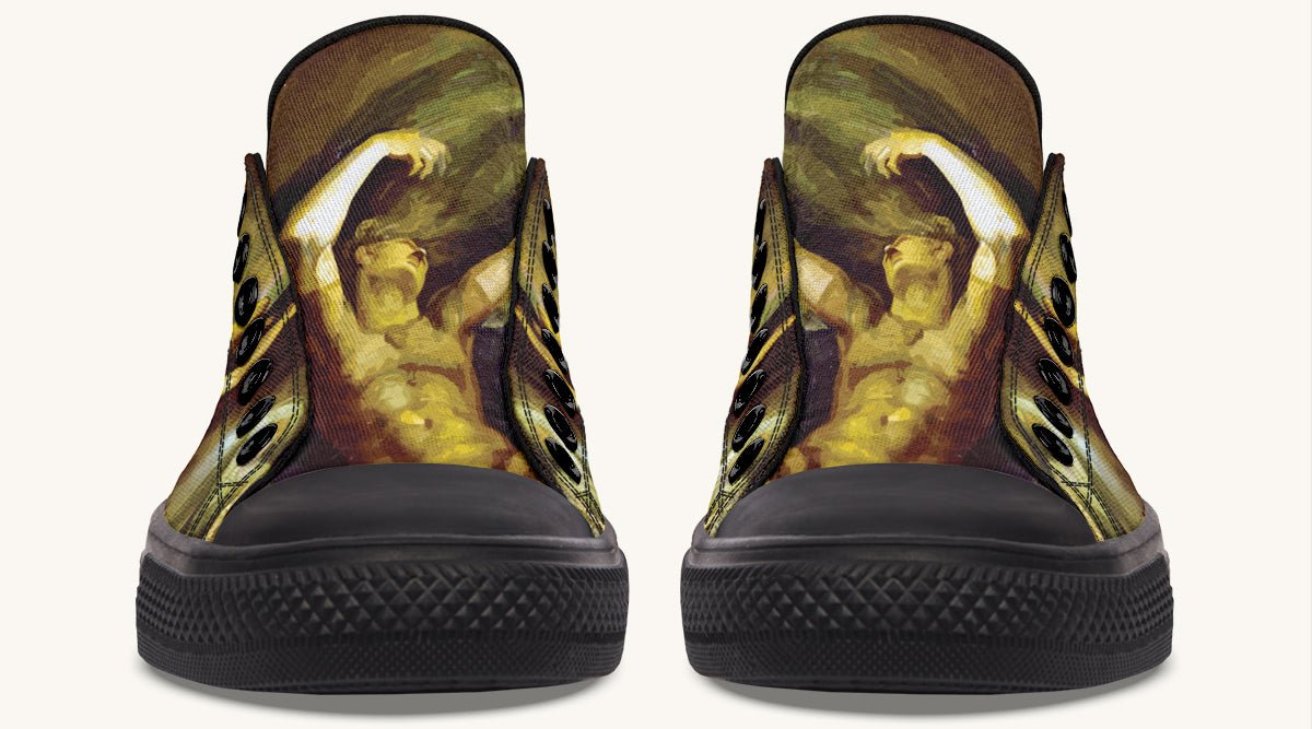 Achilles Weeps for Patroclus Lowtops - Jaded Lament