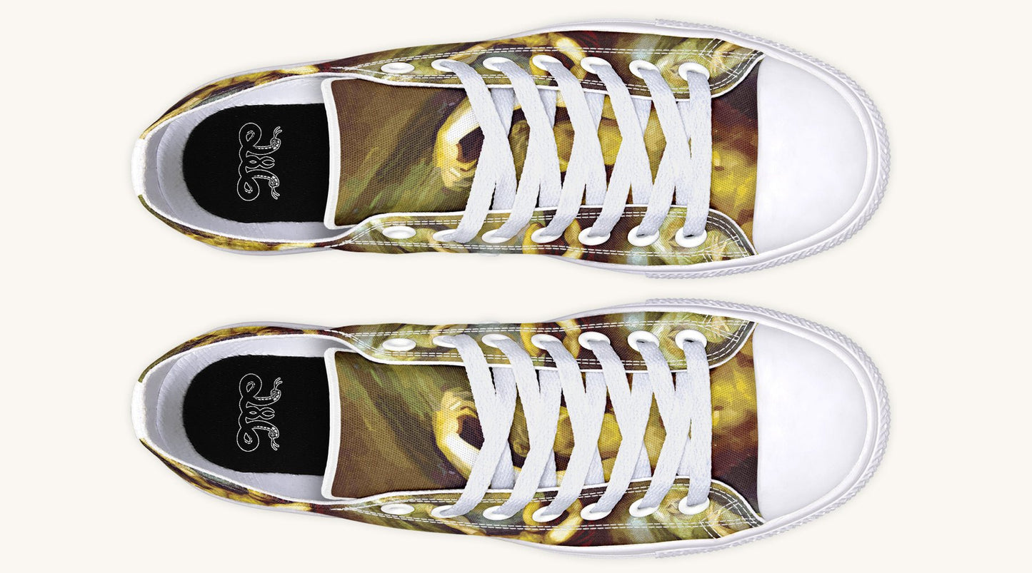 Achilles Weeps for Patroclus Lowtops - Jaded Lament