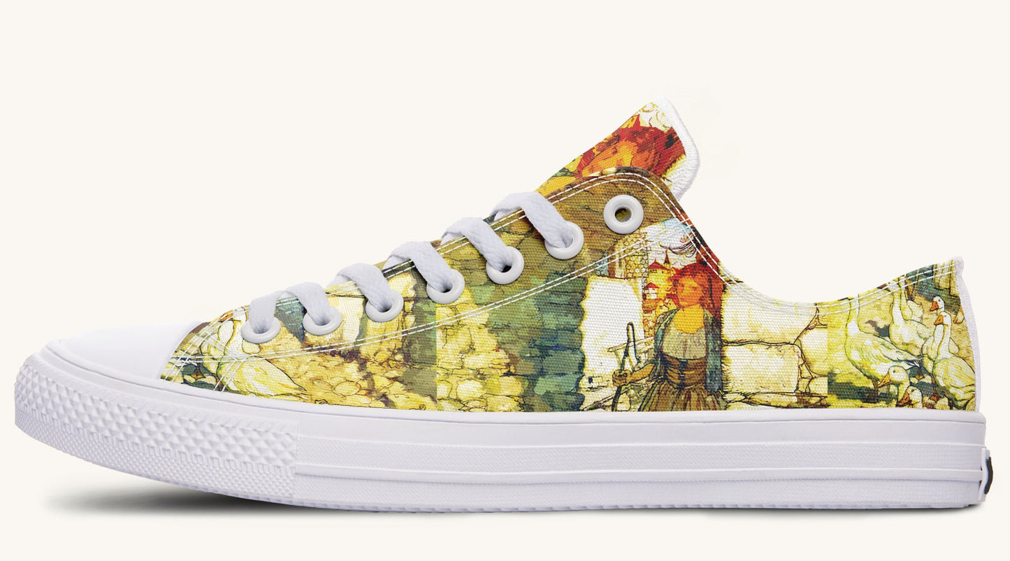 Alas Dear Goose Girl Lowtops - Jaded Lament