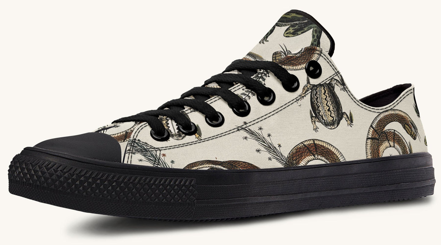 An Arrangement of Frogs and Snakes Lowtops - Jaded Lament