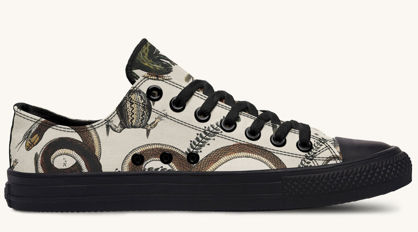 An Arrangement of Frogs and Snakes Lowtops - Jaded Lament