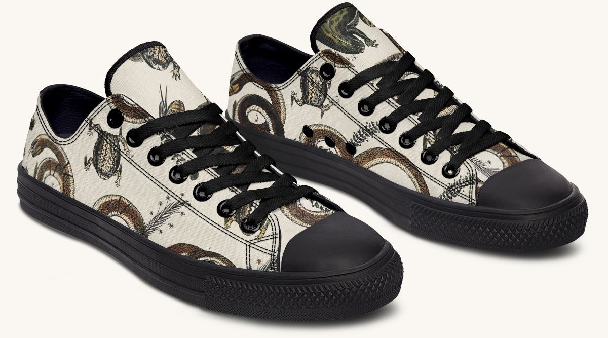 An Arrangement of Frogs and Snakes Lowtops - Jaded Lament