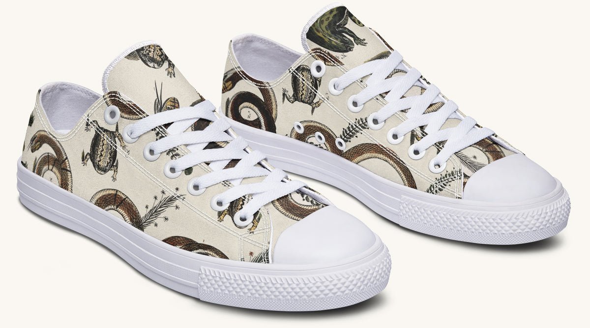 An Arrangement of Frogs and Snakes Lowtops - Jaded Lament