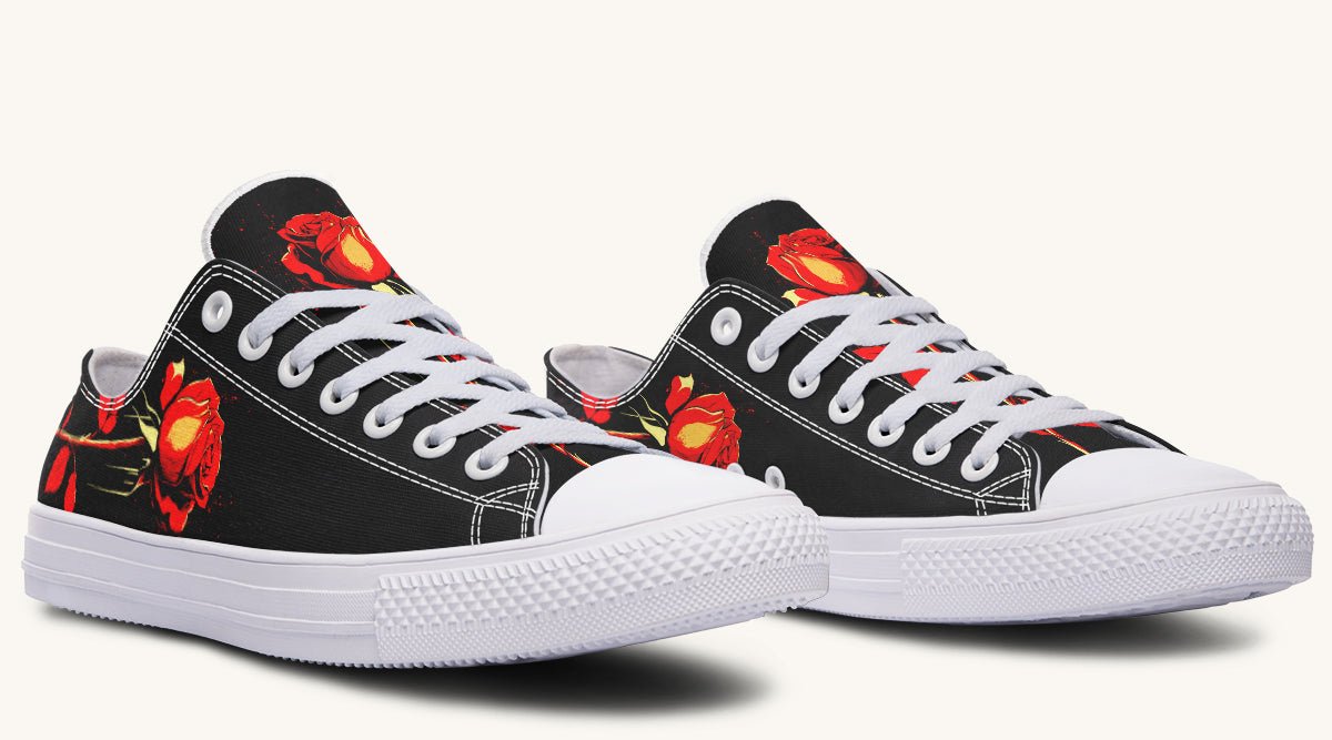 Bleeding Rose Lowtops - Jaded Lament