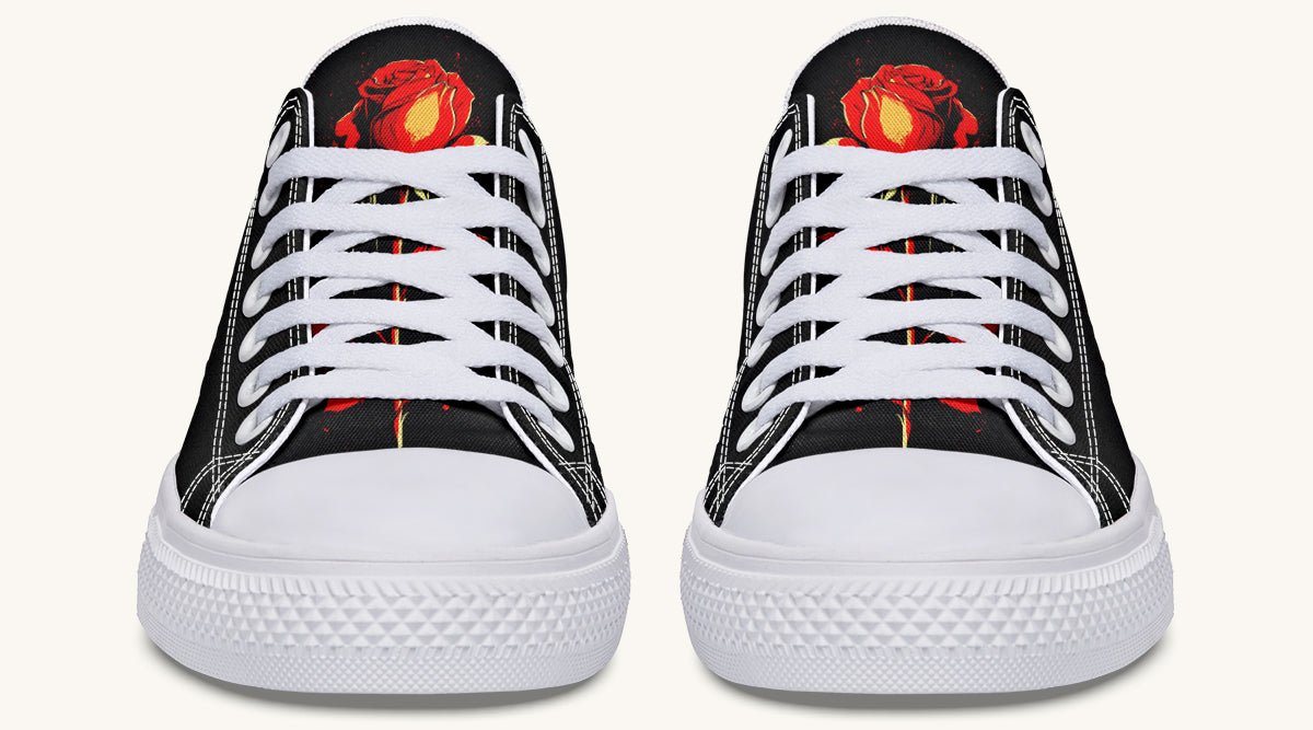 Bleeding Rose Lowtops - Jaded Lament